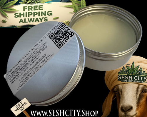 1000MG CBD Salve (No THC)
